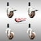 Service Caster 3 Inch 316SS High Temp Glass Filled Nylon 1-1/8 Inch Stem Caster Lck Brake, 2PK SS316TTLEX20S314-GFNSHT-2-S-2-118 - alternate 5